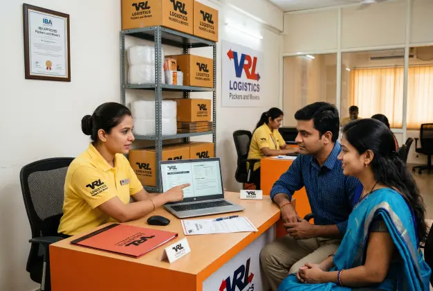 Goods insurance service for financial protection during relocation by VRL Logistics